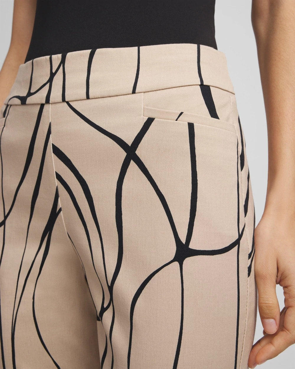 Brigitte™ Golden Leaf Slim Ankle Pants - Chico's