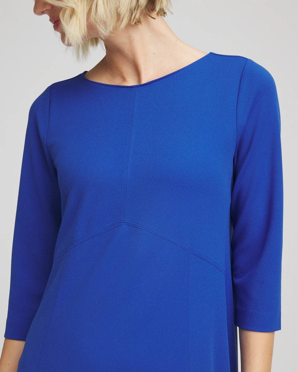 Seamed Crepe Maxi Dress - Chico's