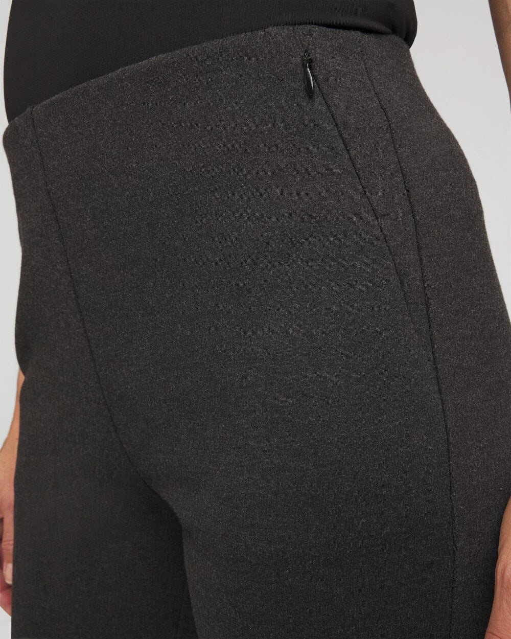 Petite Juliet Wide Full-Length Ponte Pants - Chico's
