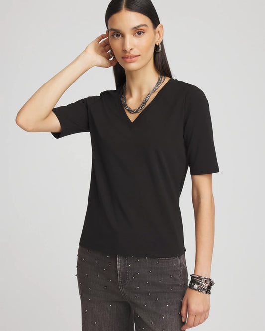 Elbow-Sleeve Perfect Tee - Chico's