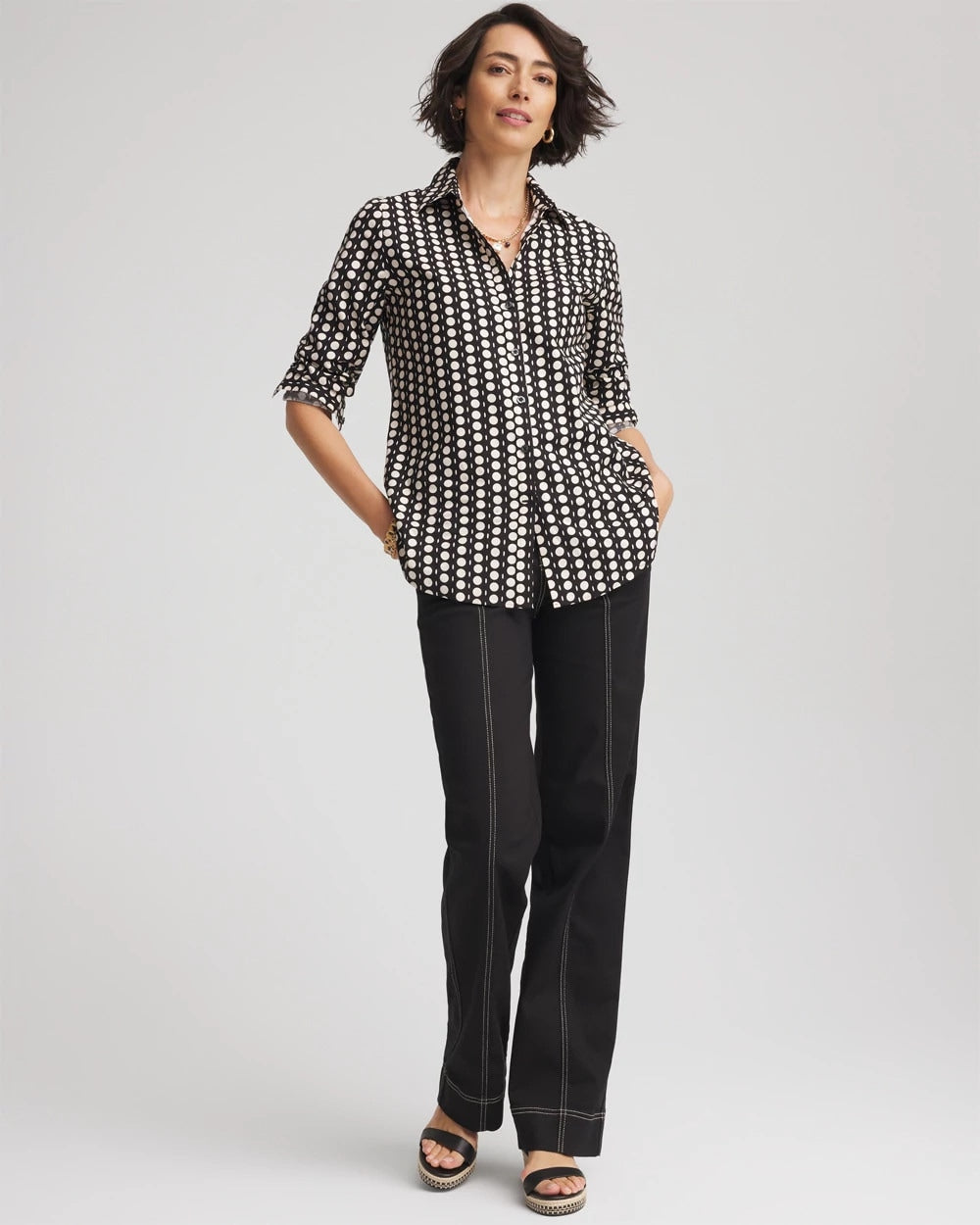 Pull-On Wide-Leg Jeans - Chico's