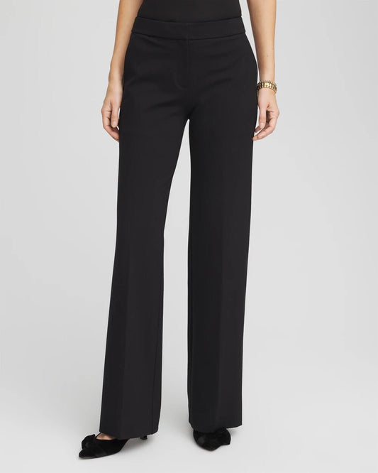 Emme Wide-Leg Trouser Ponte Pants - Chico's