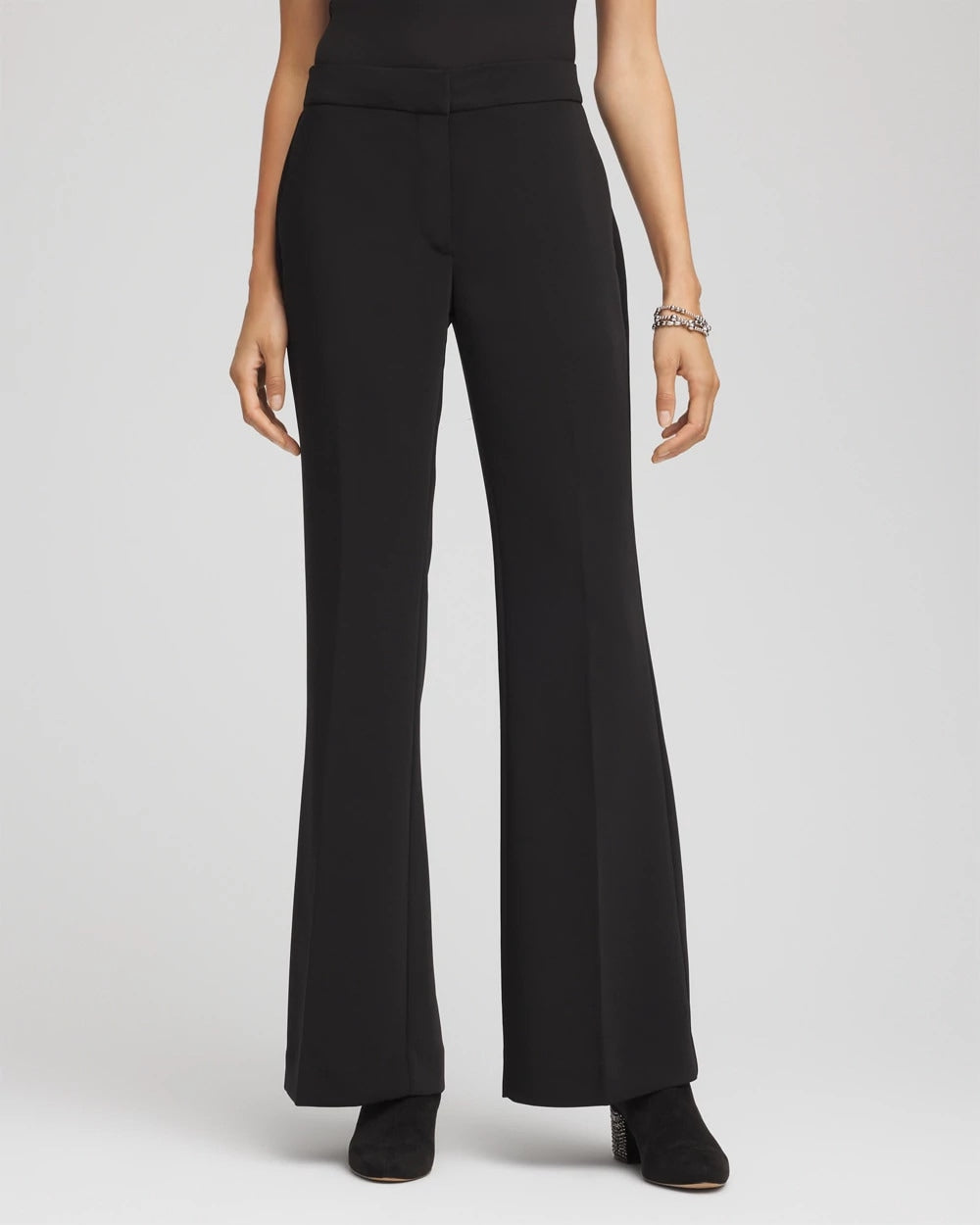 Crepe Flared Trouser Pants - Chico's
