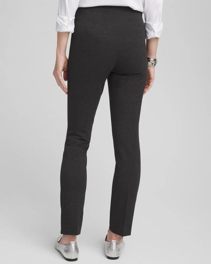 Juliet Trim Detail Ponte Ankle Pants - Chico's
