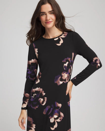 Floral Boatneck Column Maxi Dress - Chico's