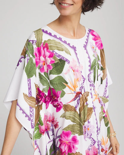 Island Cinch-Waist Kaftan Dress - Chico's
