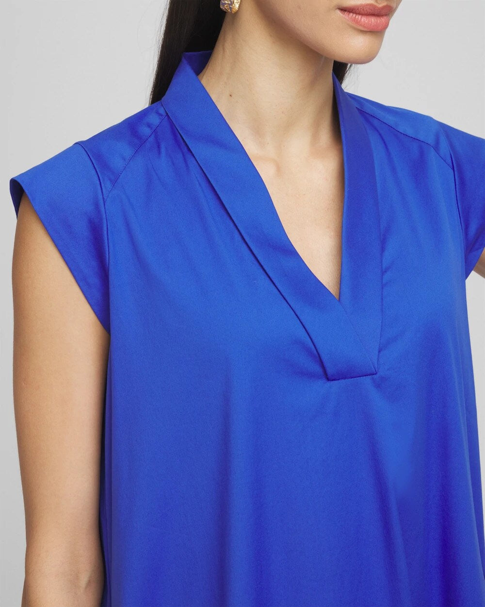 Popover Poplin Maxi Dress - Chico's
