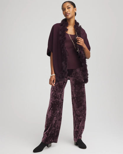 Crushed Velvet Wide-Leg Pants - Chico's
