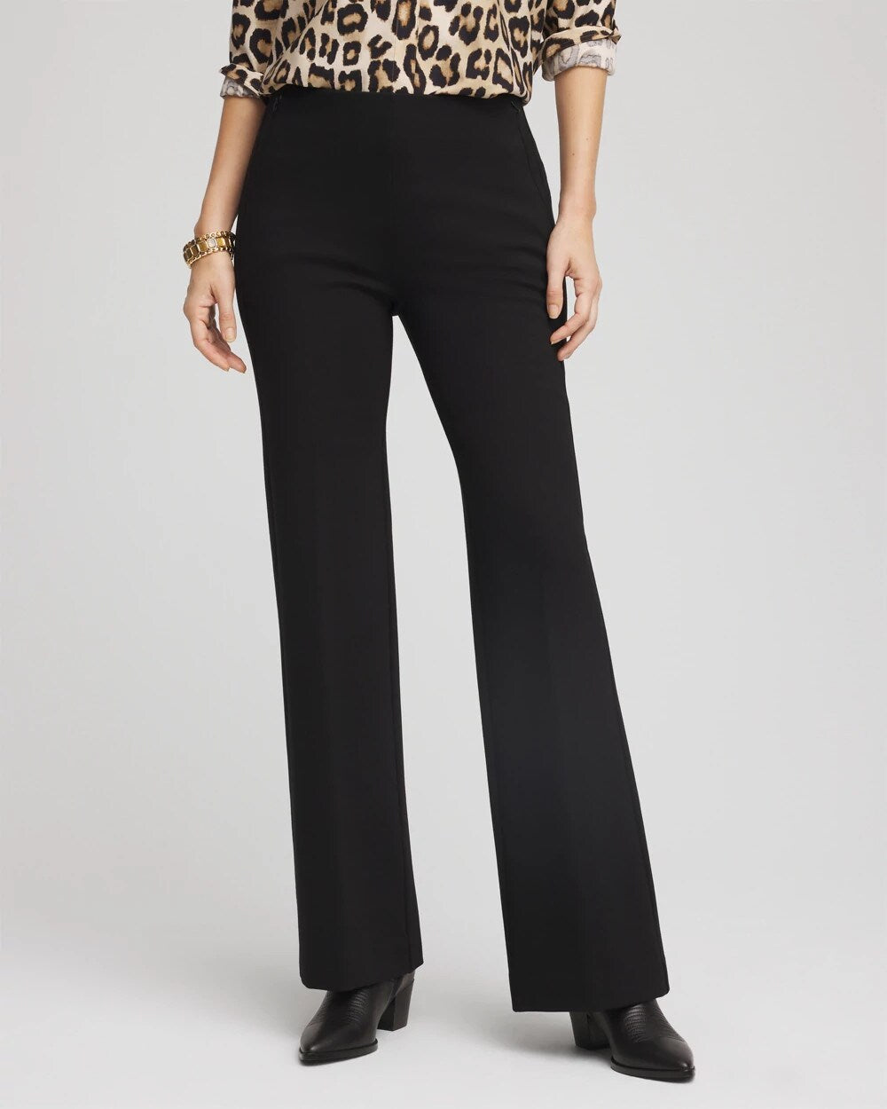 Petite Juliet Full-Length Ponte Pants - Chico's