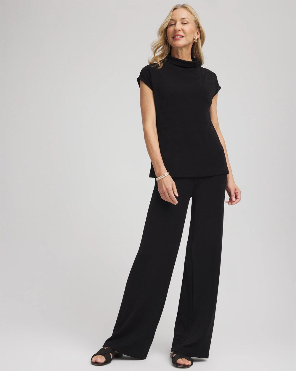 Petite Travelers™ Wide-Leg Pocket Pants - Chico's