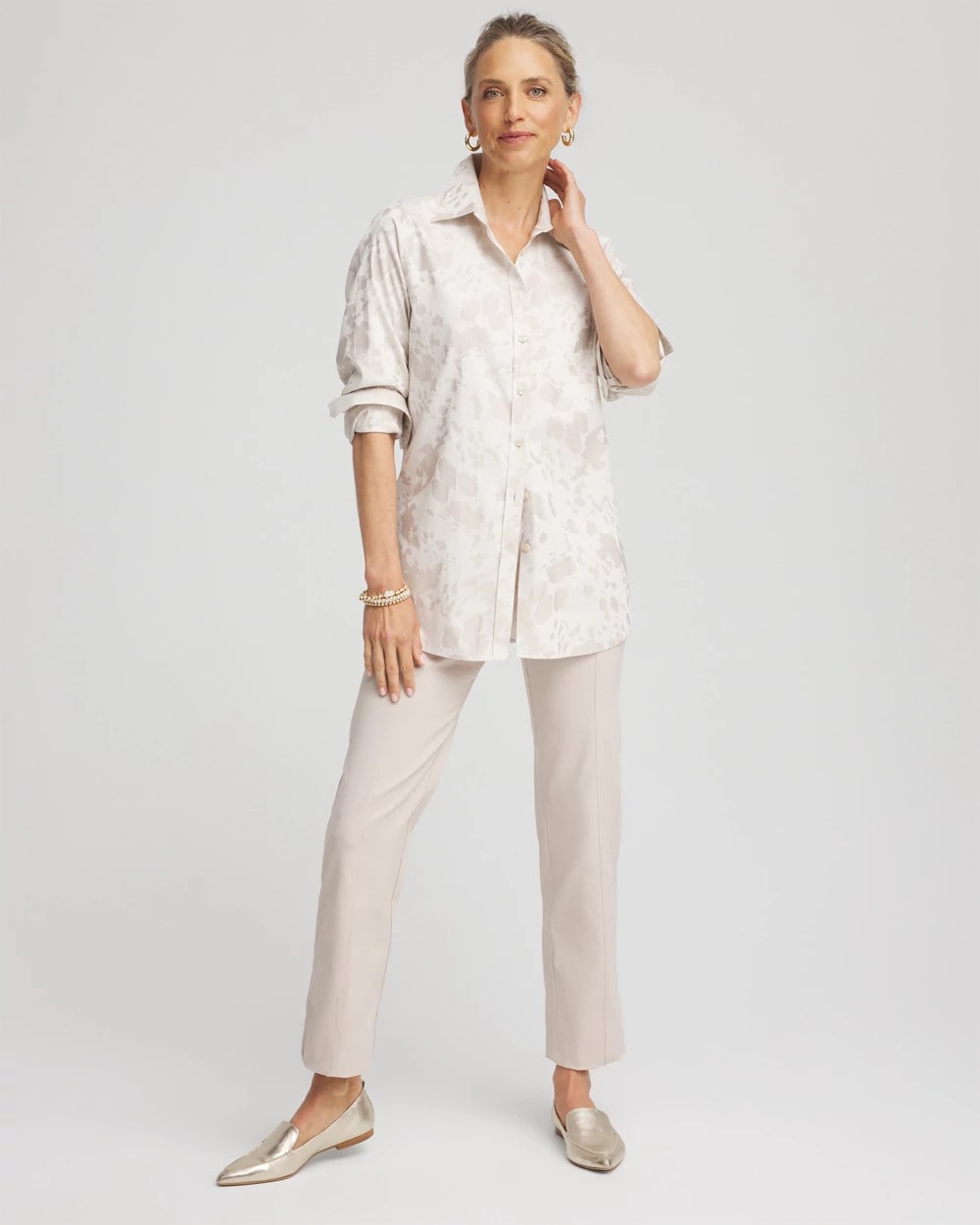 Petite Bi-Stretch Straight Ankle Pants - Chico's