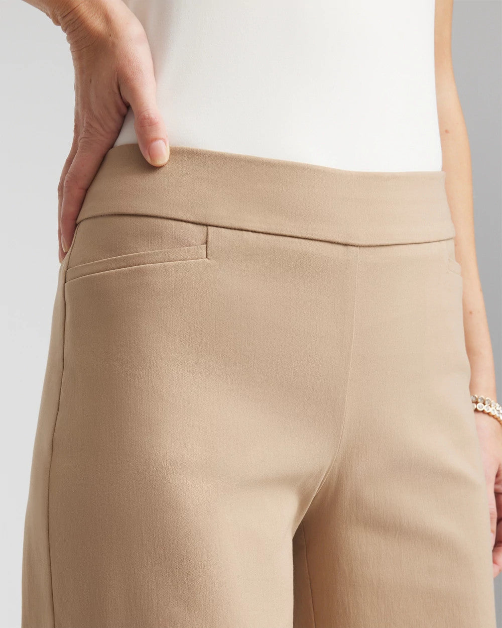 Petite Brigitte™ Slim Wide-Leg Pants - Chico's