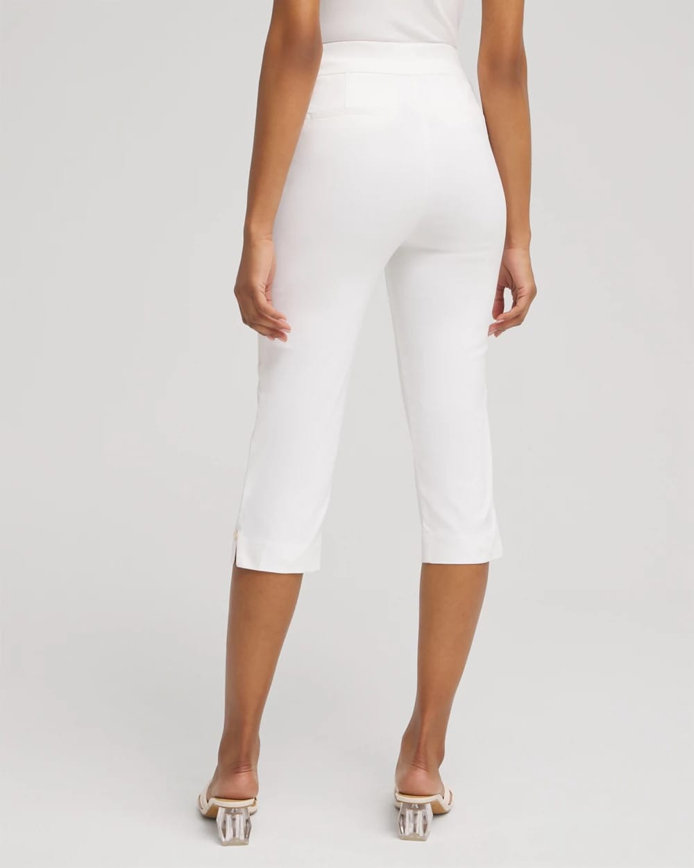 Petite Brigitte Rivet Capris - Chico's