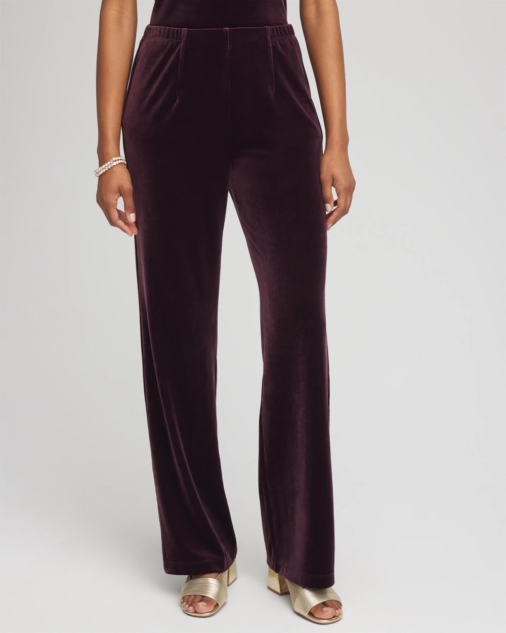 Petite Travelers™ Velvet No Tummy Pants - Chico's