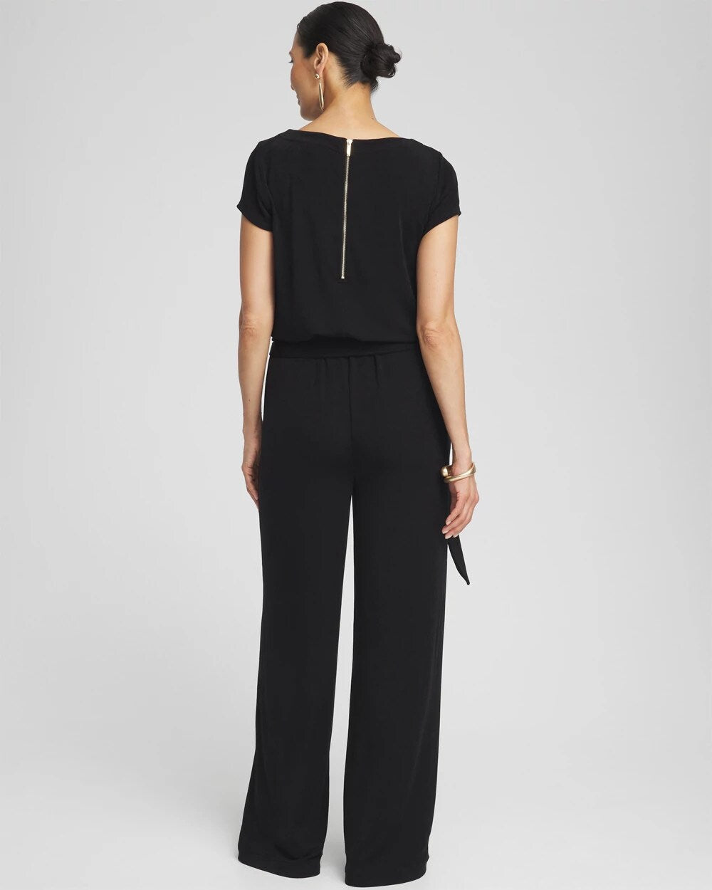 Petite Travelers™ Cap Sleeve Jumpsuit - Chico's