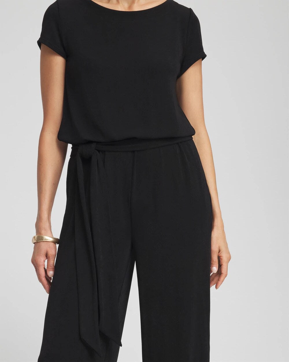 Petite Travelers™ Cap Sleeve Jumpsuit - Chico's