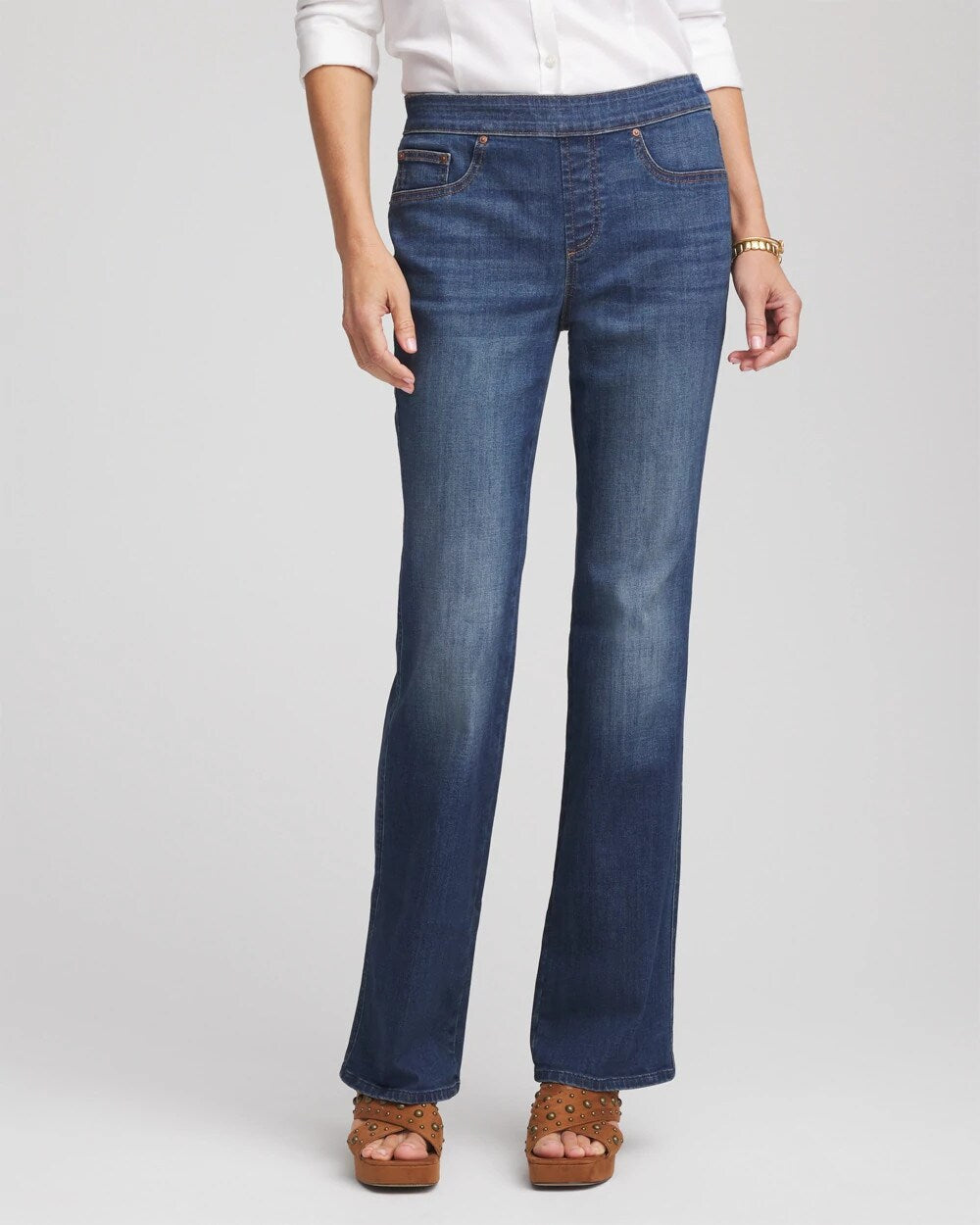 Petite Pull-On Slim Bootcut Jeggings - Chico's