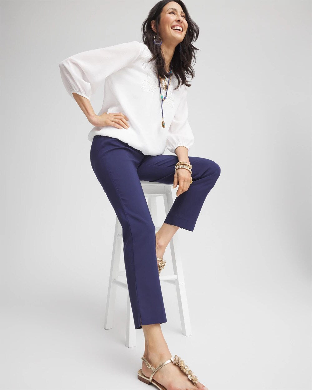 Brigitte™ Slim Pull-On Crop - Chico's