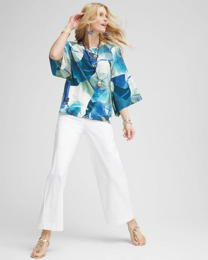 Brigitte™ Wide-Leg Cropped Pants - Chico's