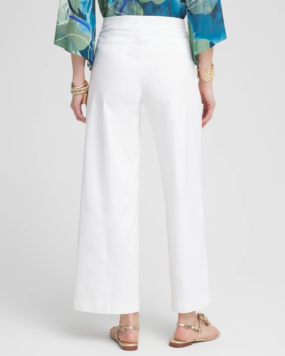 Brigitte™ Wide-Leg Cropped Pants - Chico's