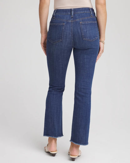 Girlfriend Fray Hem Kick Flare Jeans - Chico's